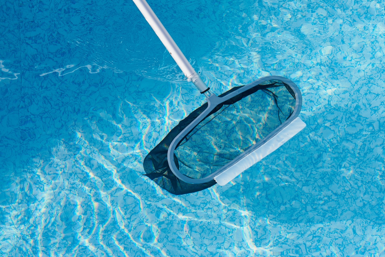 Pool cleaning net